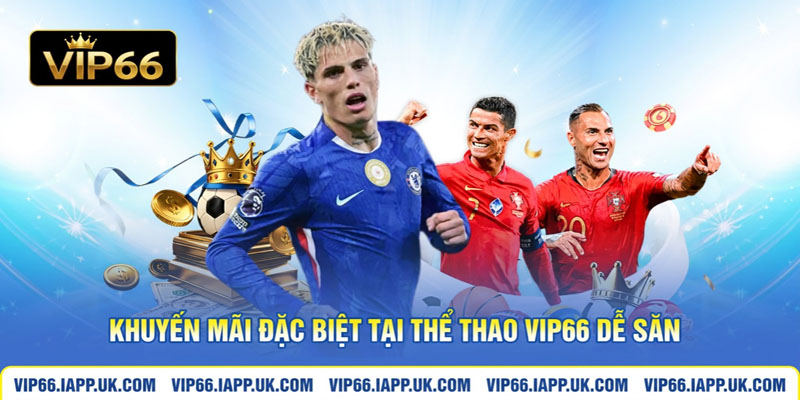 KHUYẾN MÃI ĐẶC BIỆT TẠI THỂ THAO VIP66 ĐỀ SÀN